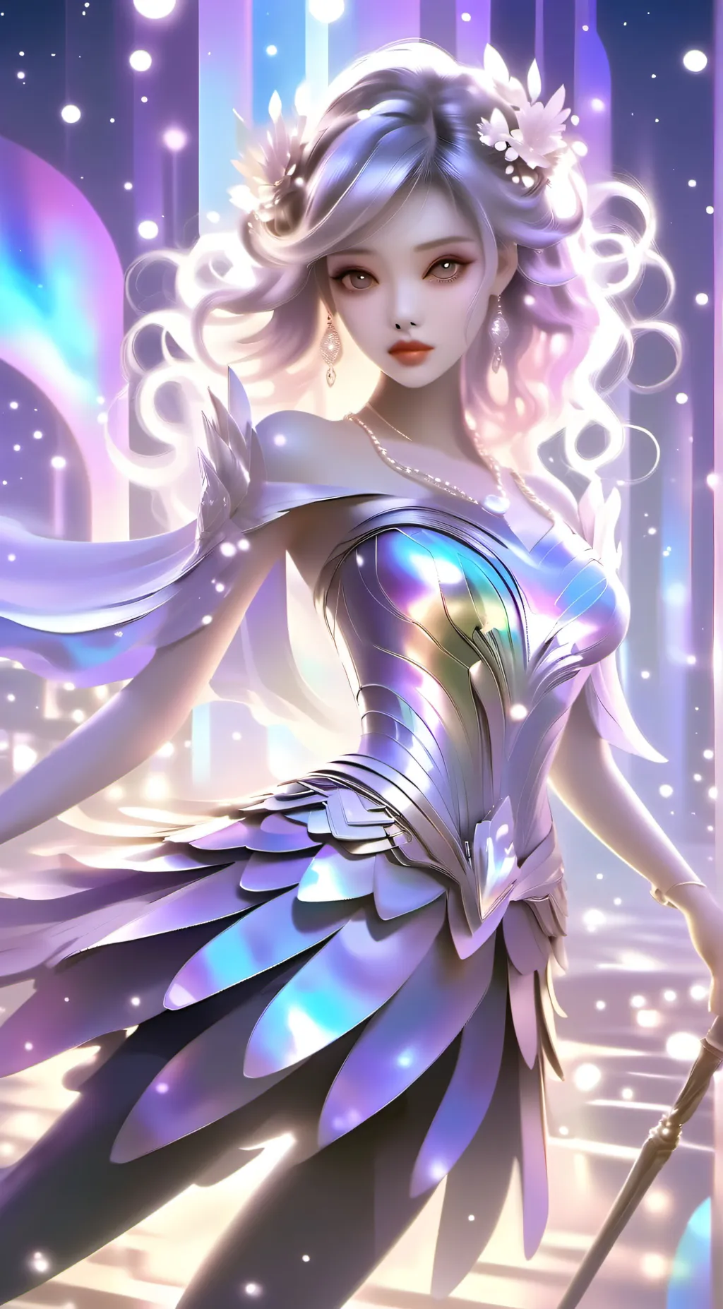 ai character: Lily background