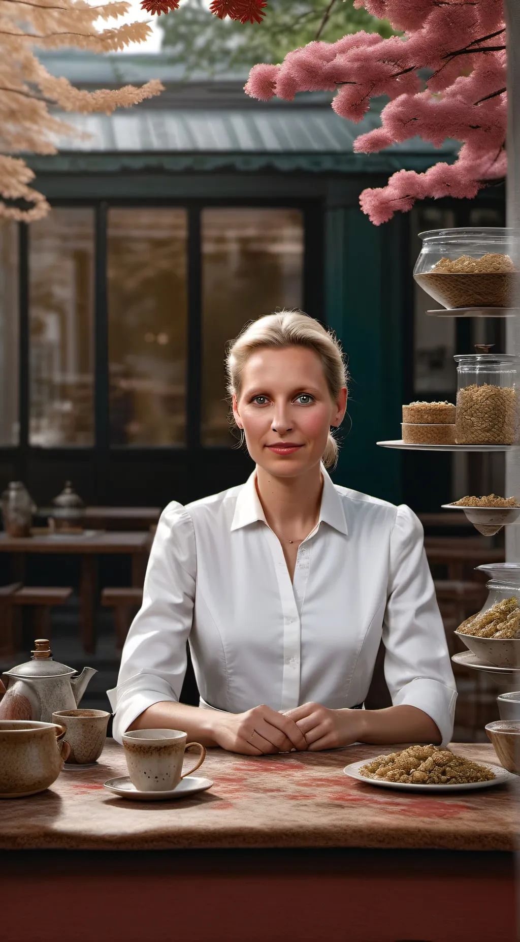 ai character: Alice Weidel background