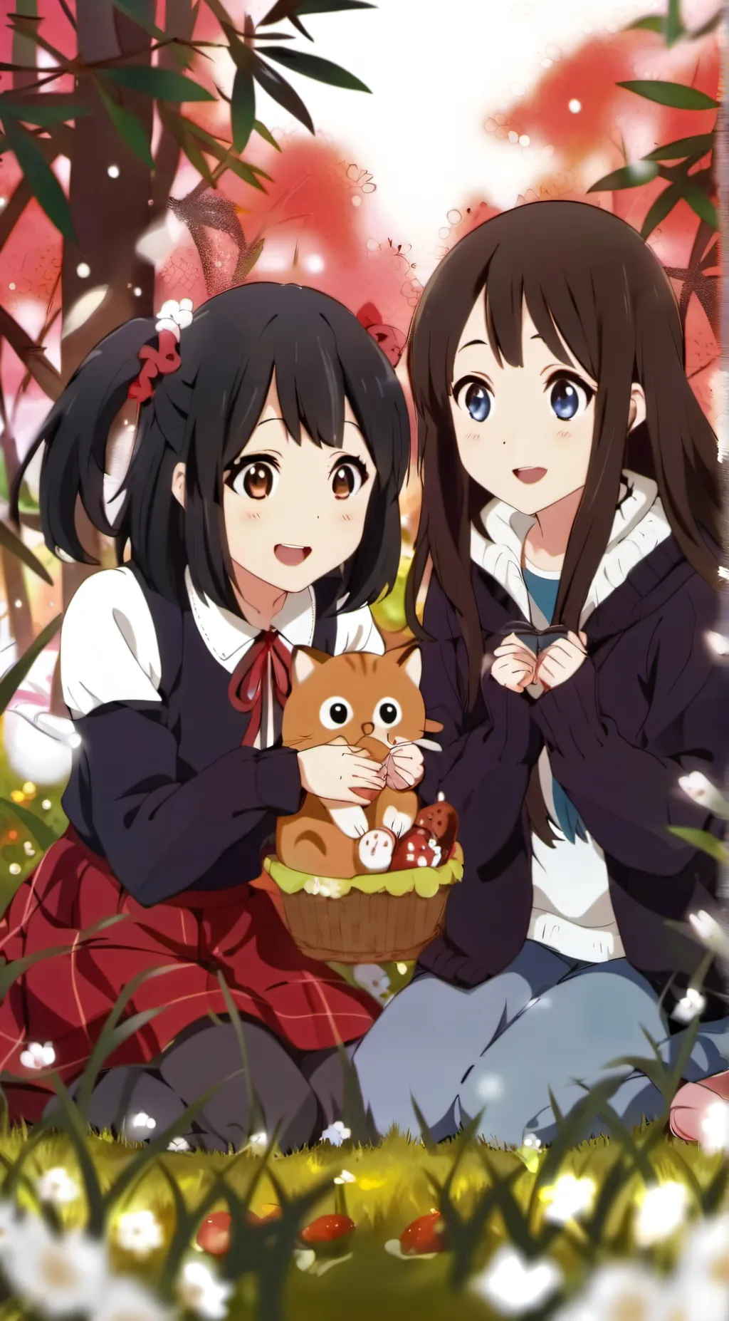 ai character: Meriska &Brooklynn background