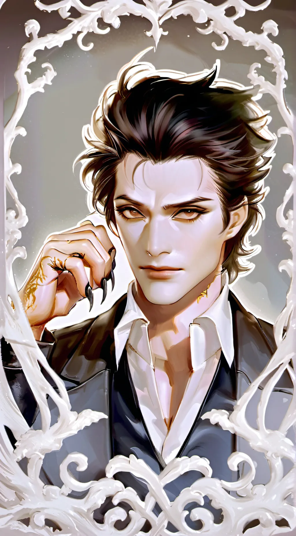 ai character: Vander background