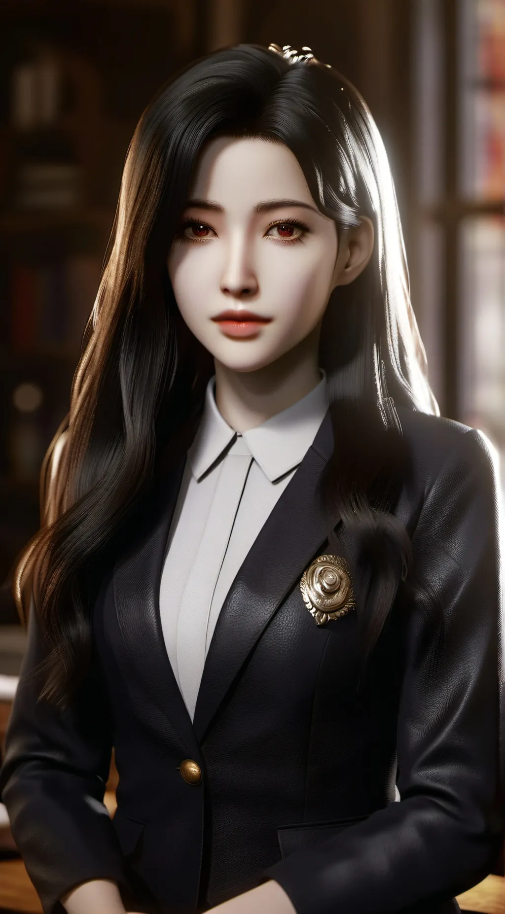 ai character: Ms.rose background
