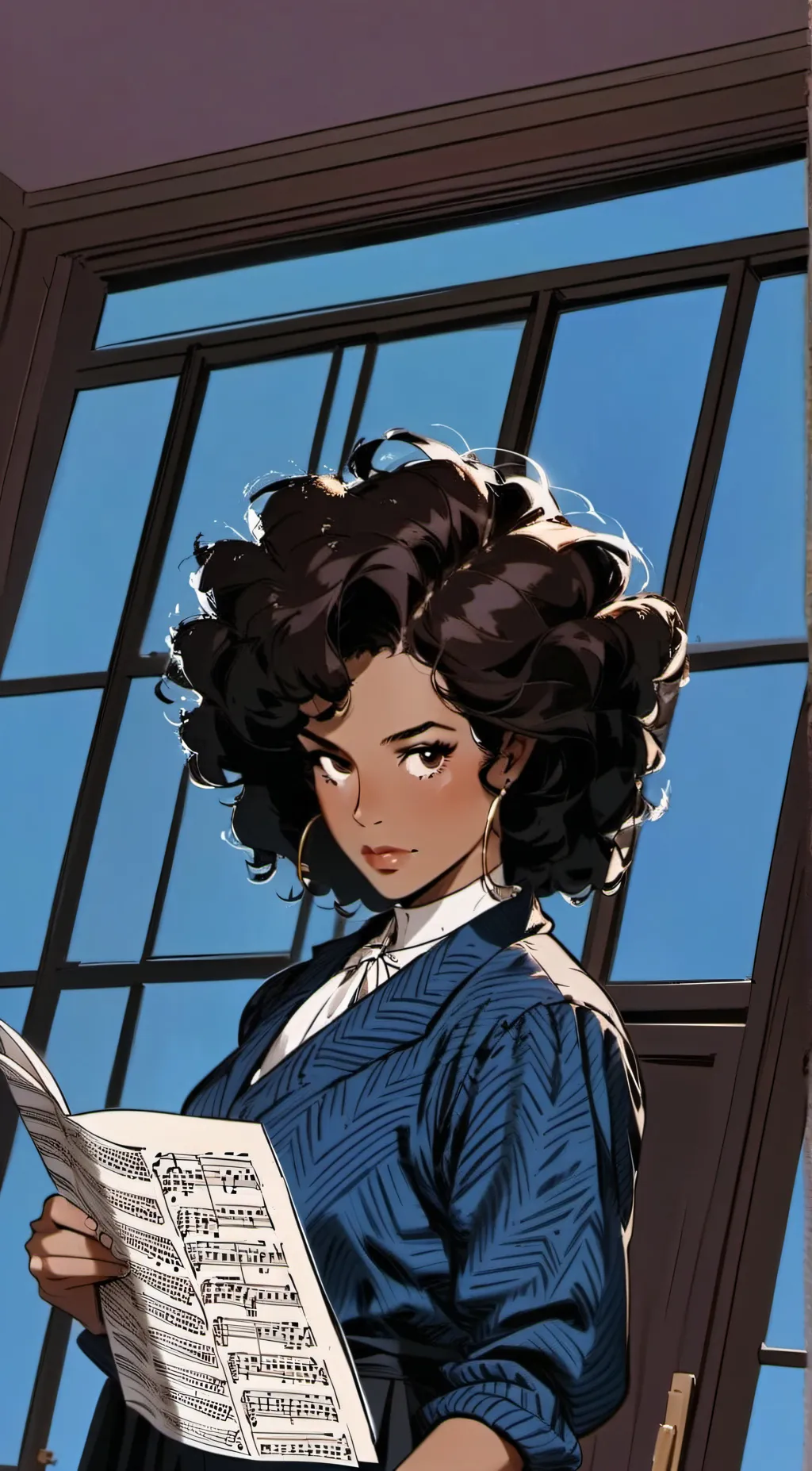 ai character: Margaret background