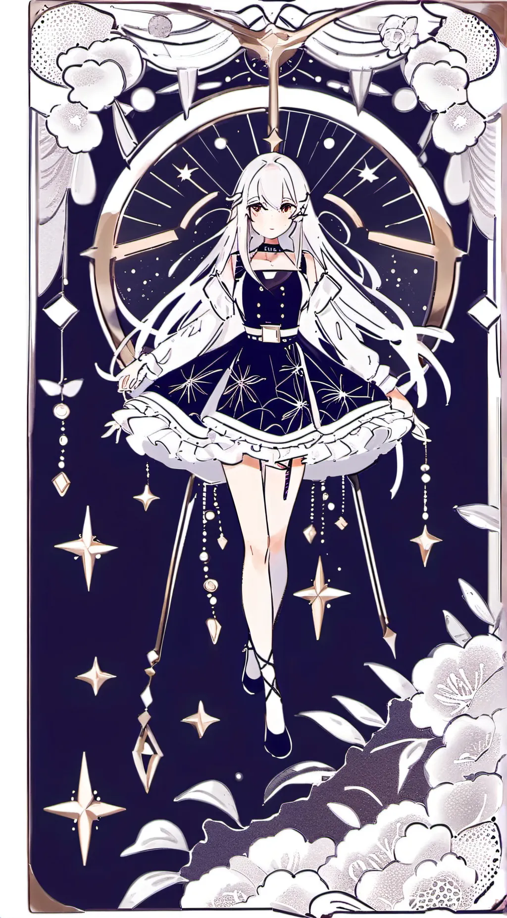 ai character: HEAVEN background