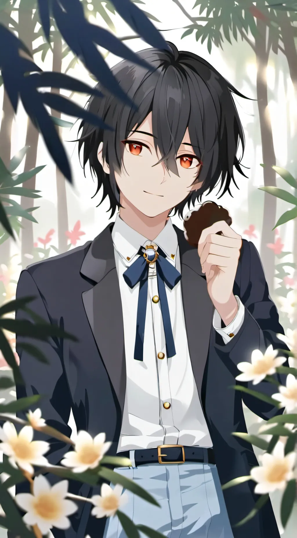 ai character: 𝑳𝒖𝒄𝒂𝒔 background