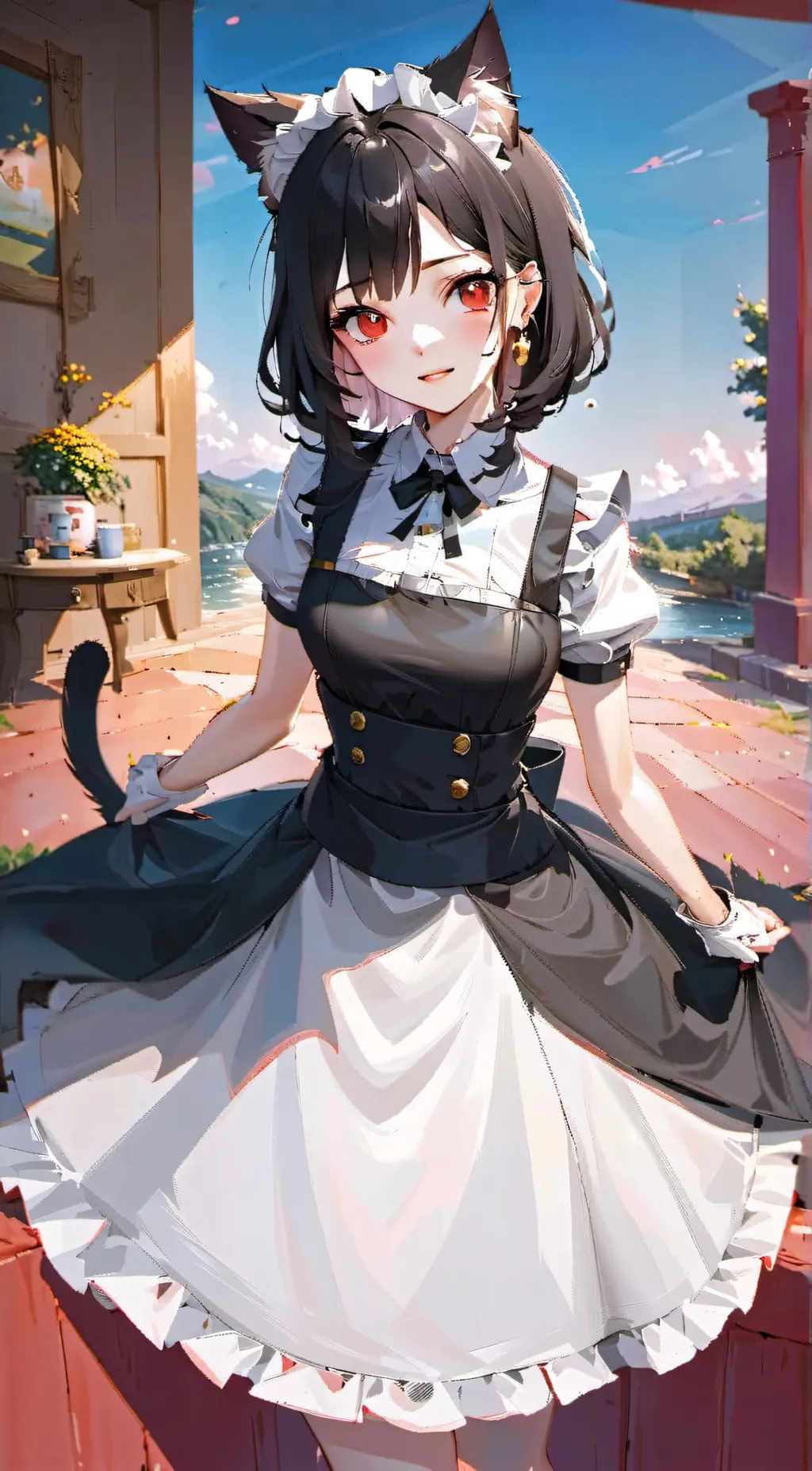 ai character: Ally (Your maid) background