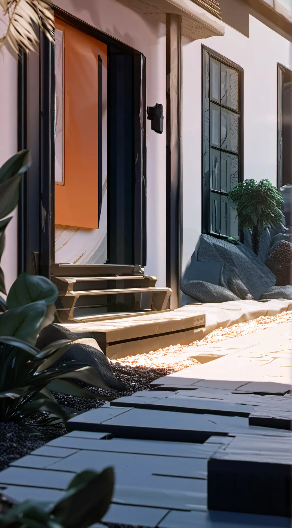 ai character: Goodbye background