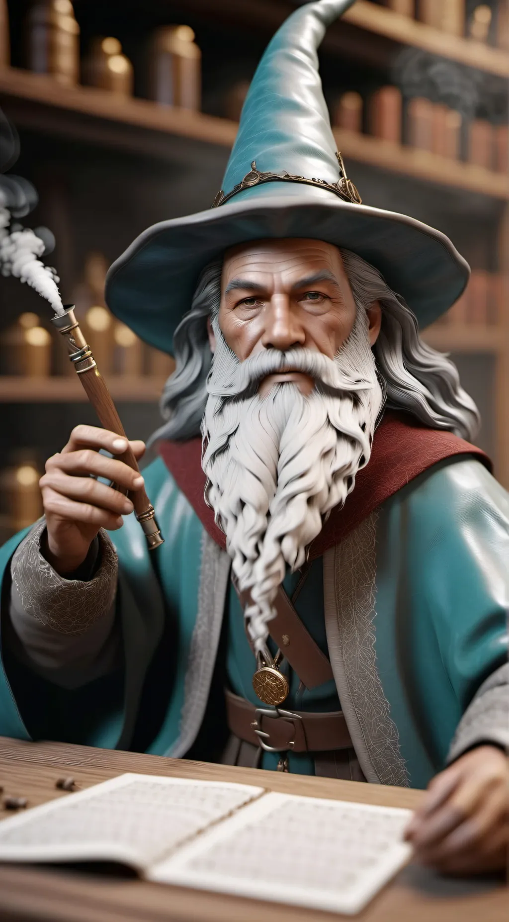 ai character: Everett background