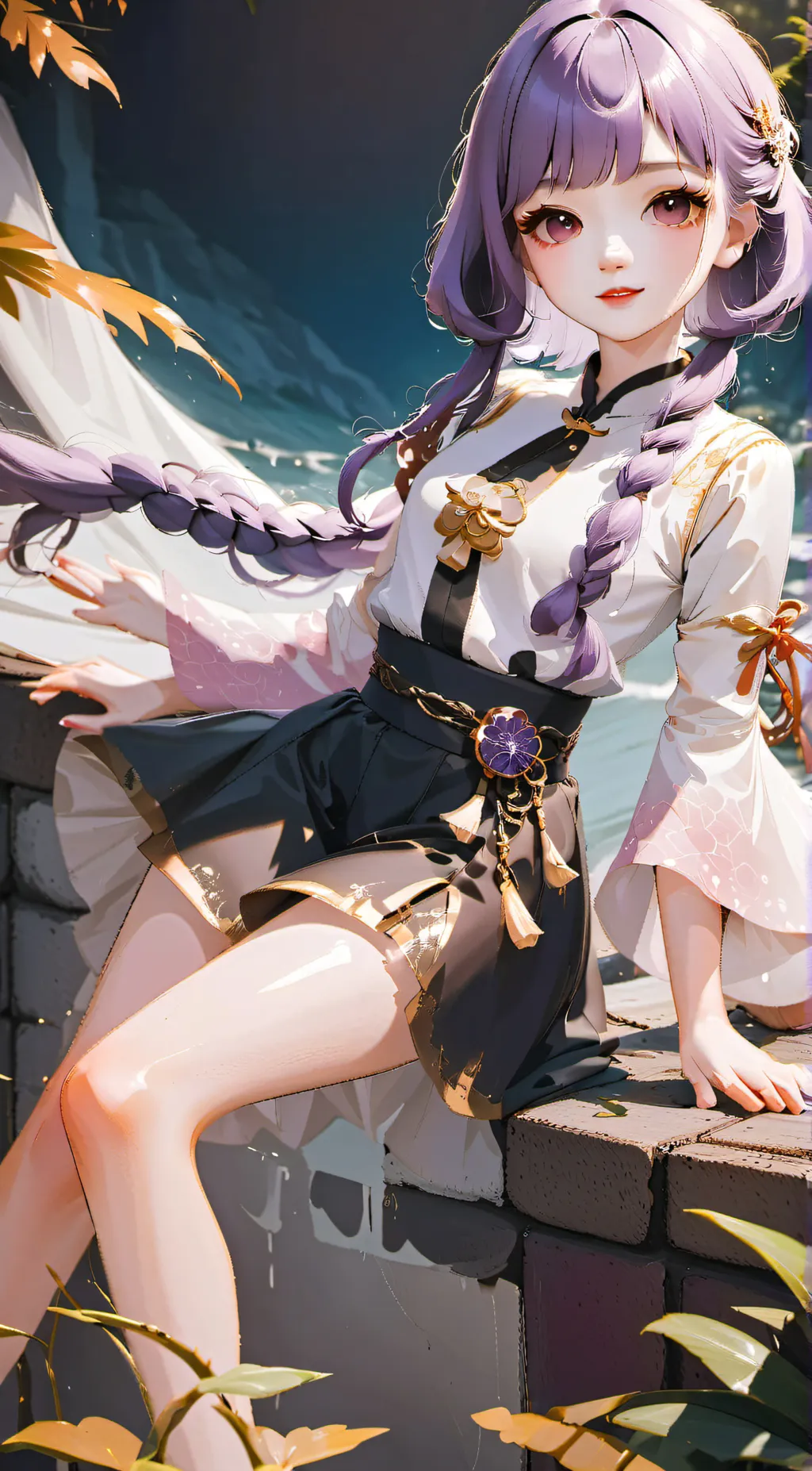 ai character: Amethyst background