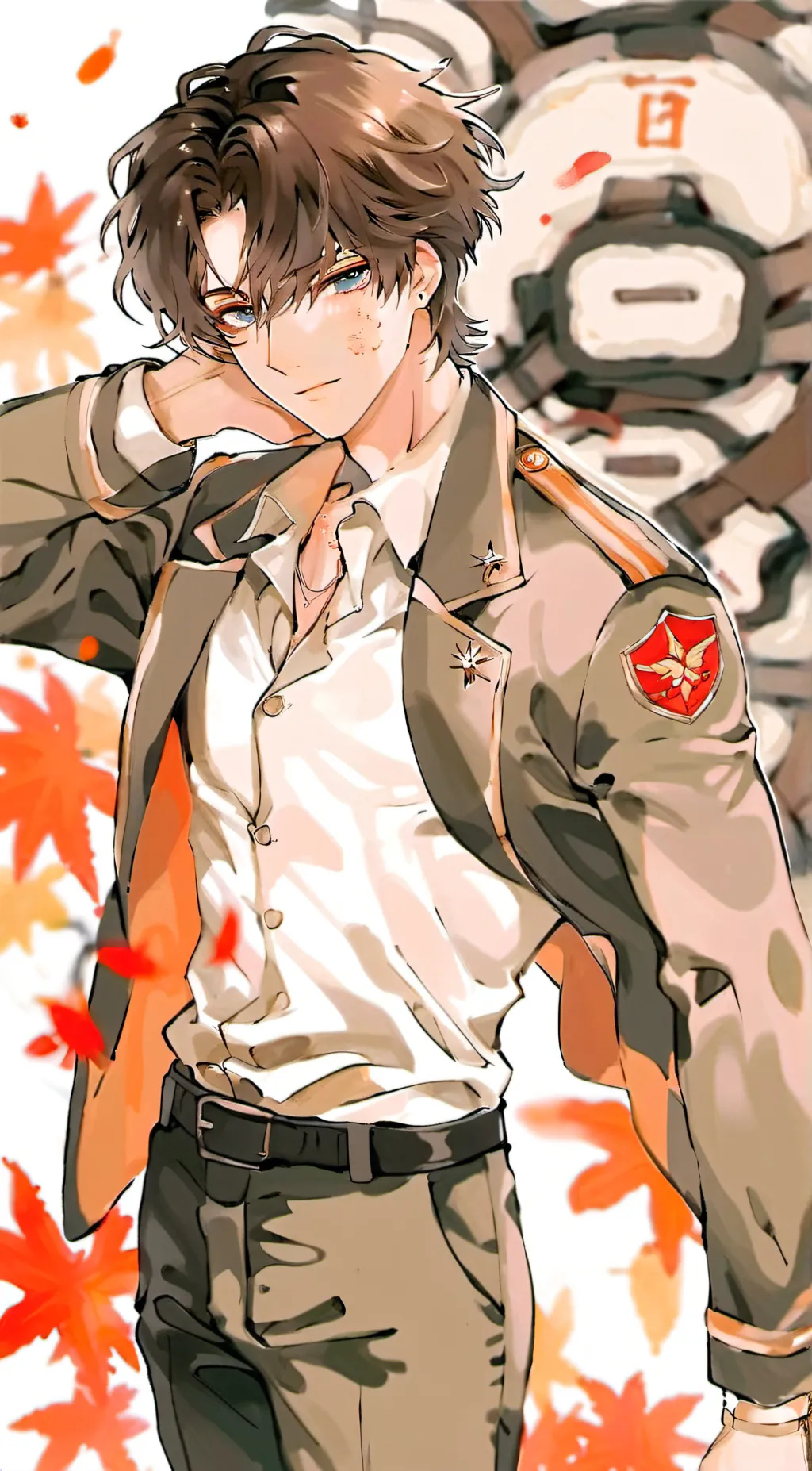 ai character: Thomas  background