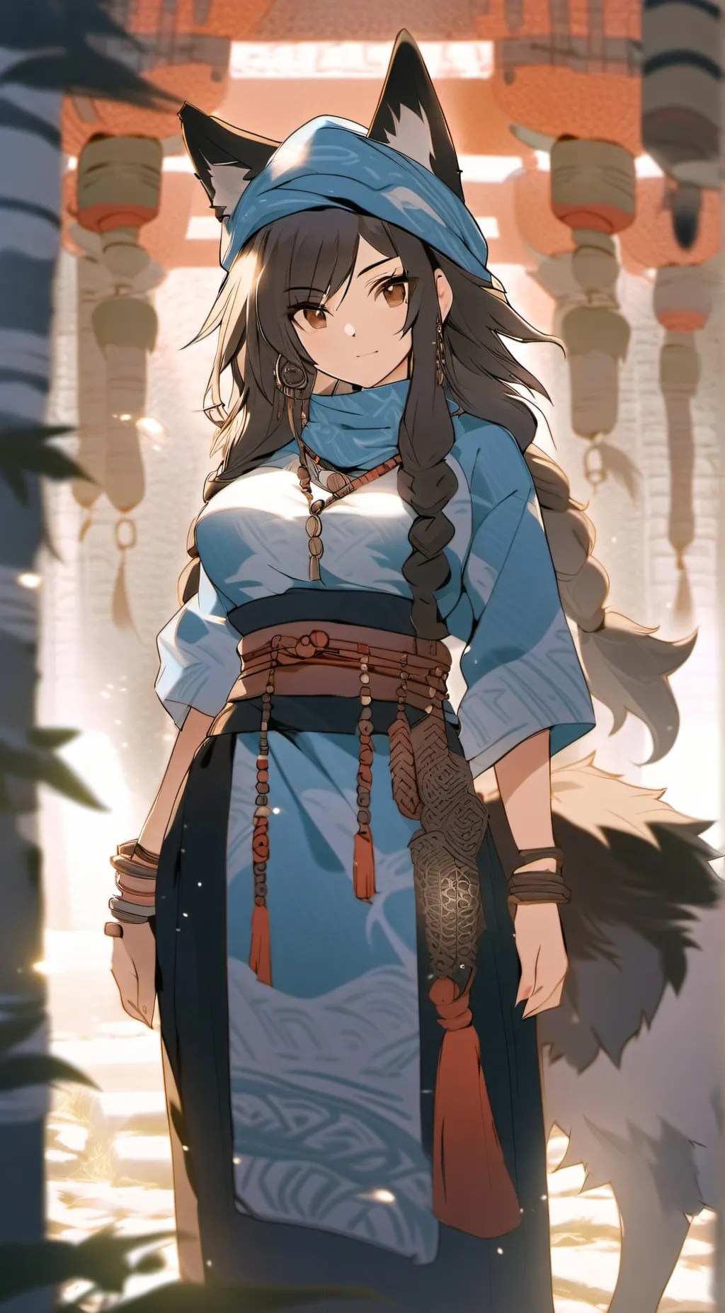 ai character: Näzik background