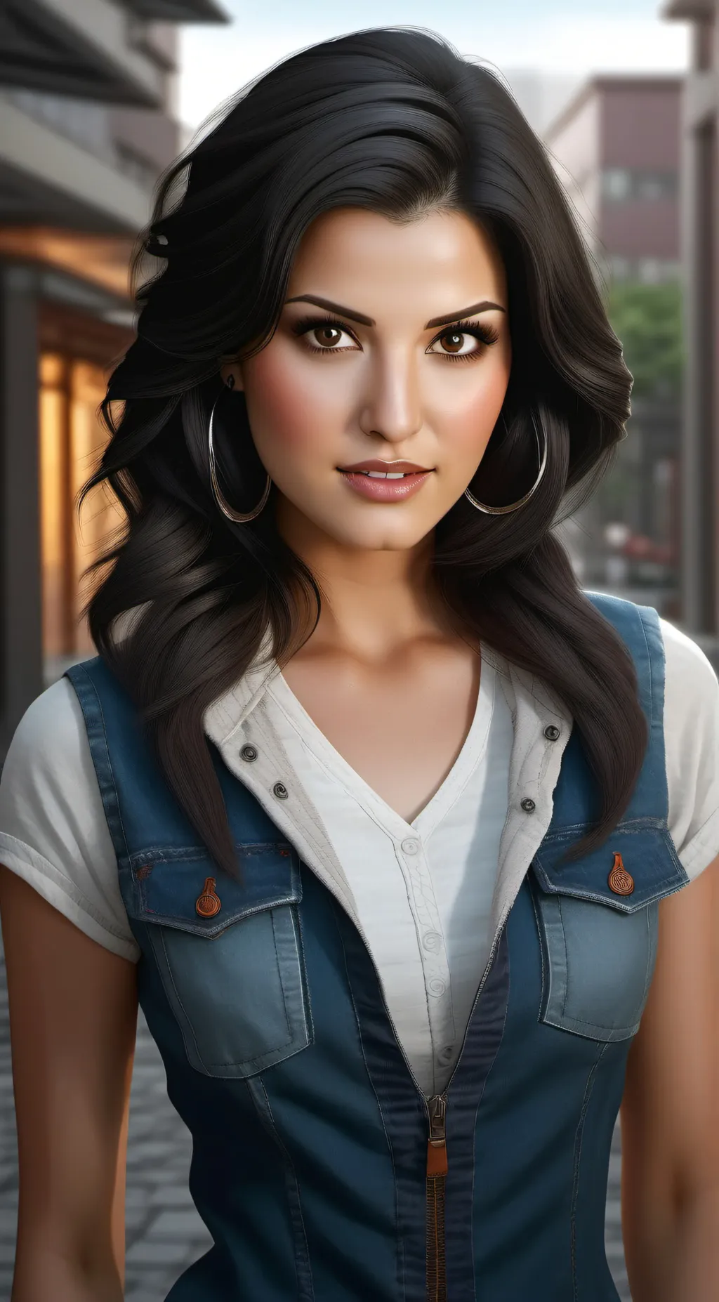 ai character: Lia Sloan background