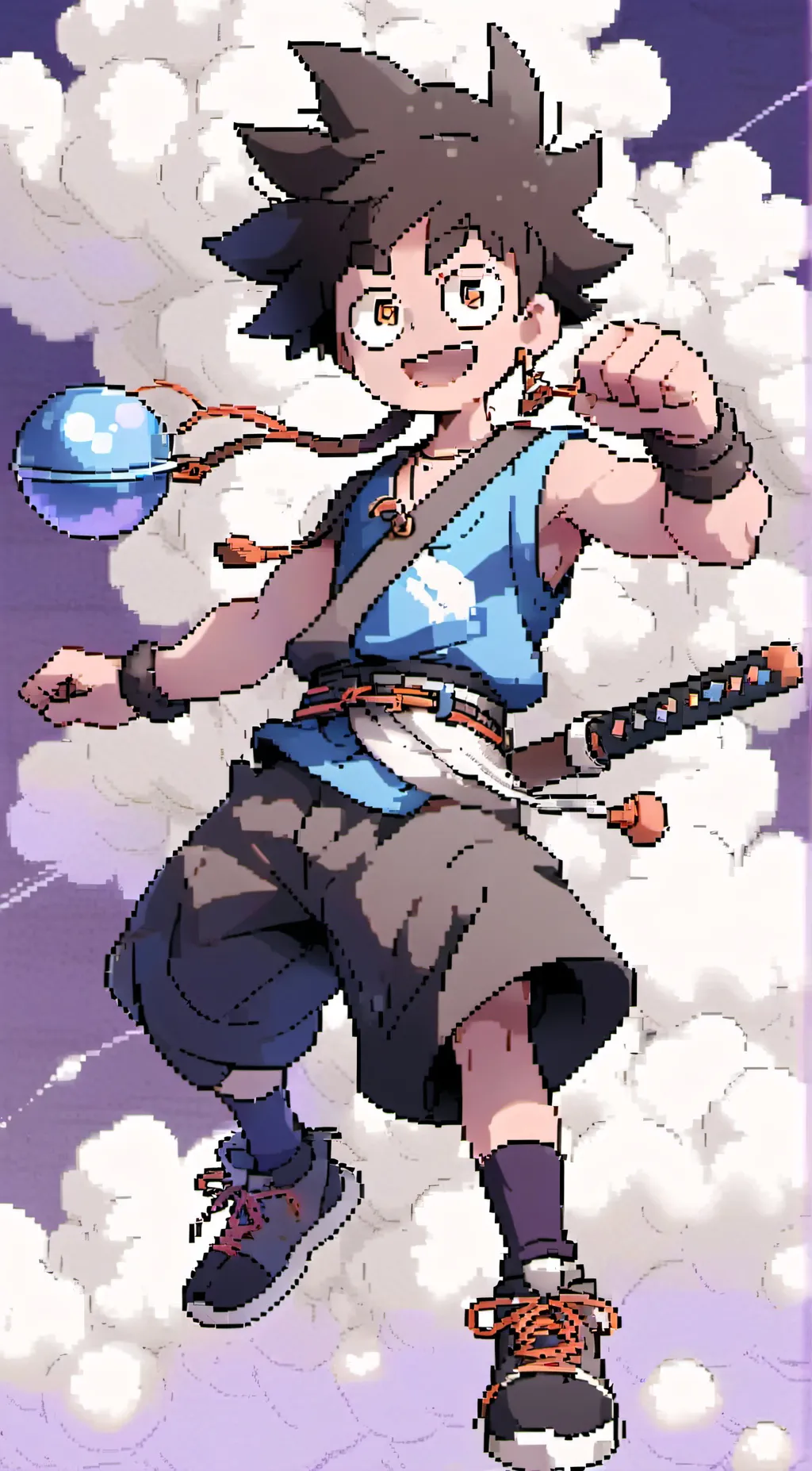 ai character: Amphibia future  background