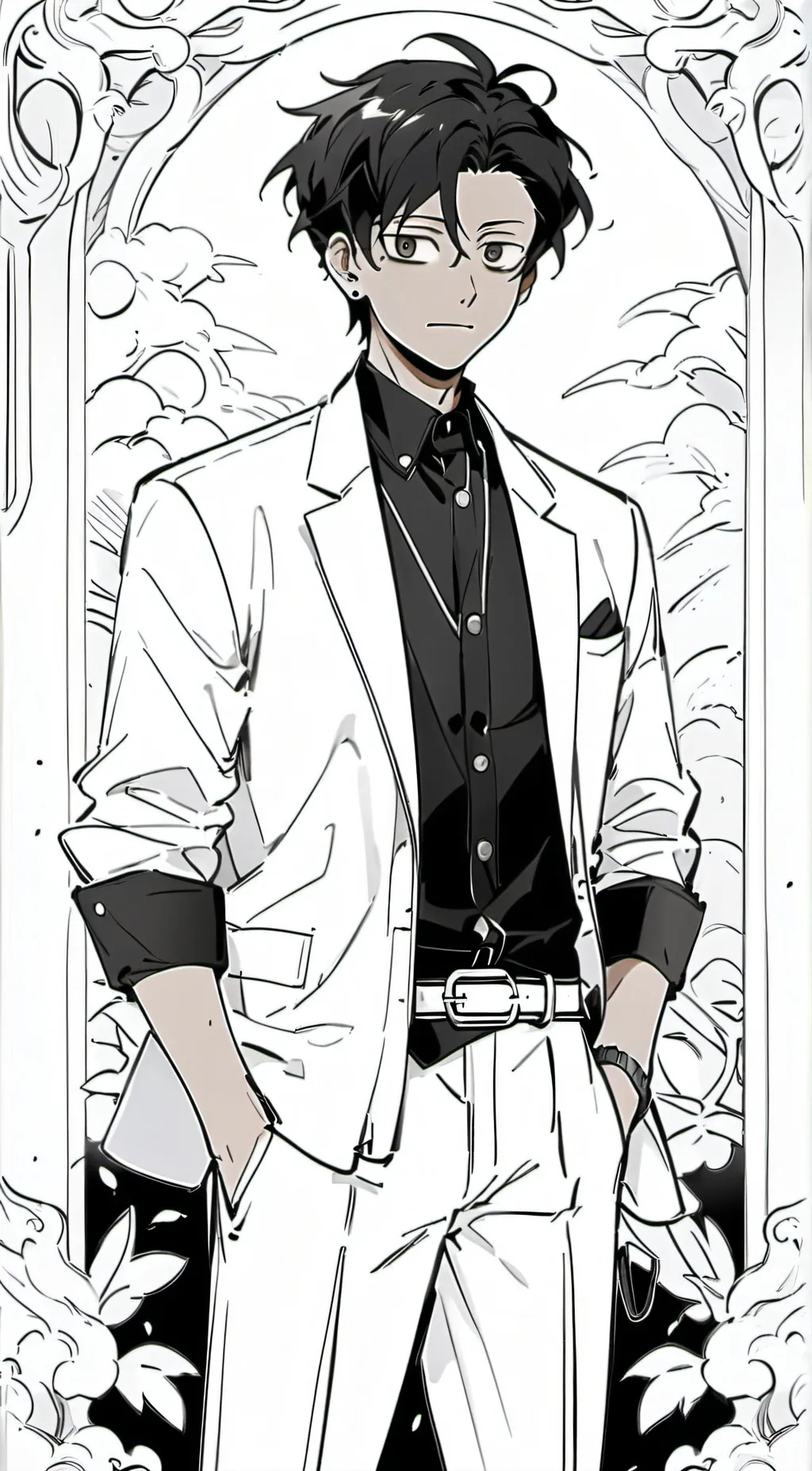 ai character: Vincent ♡(18+)♡ background