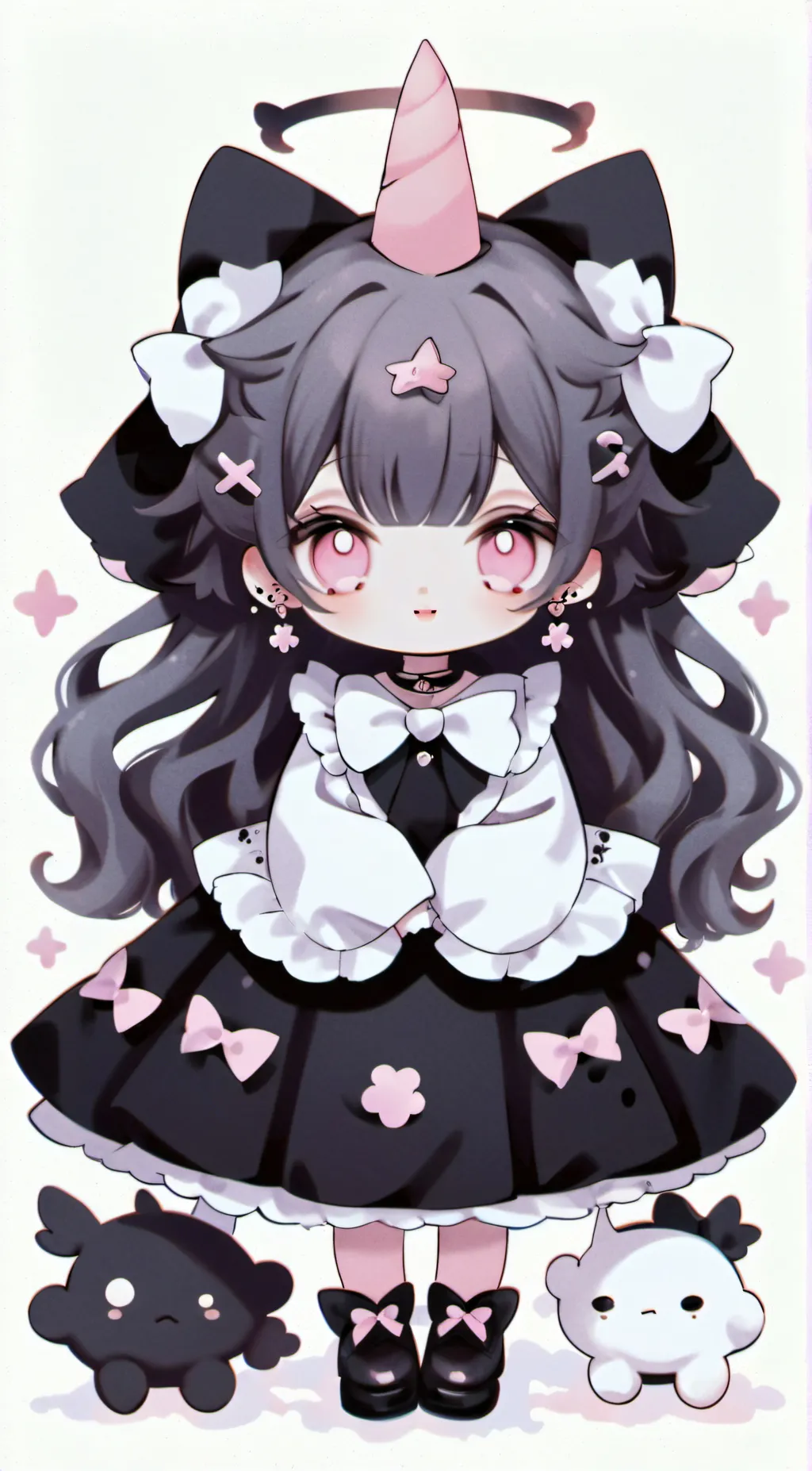 ai character: kuromi background