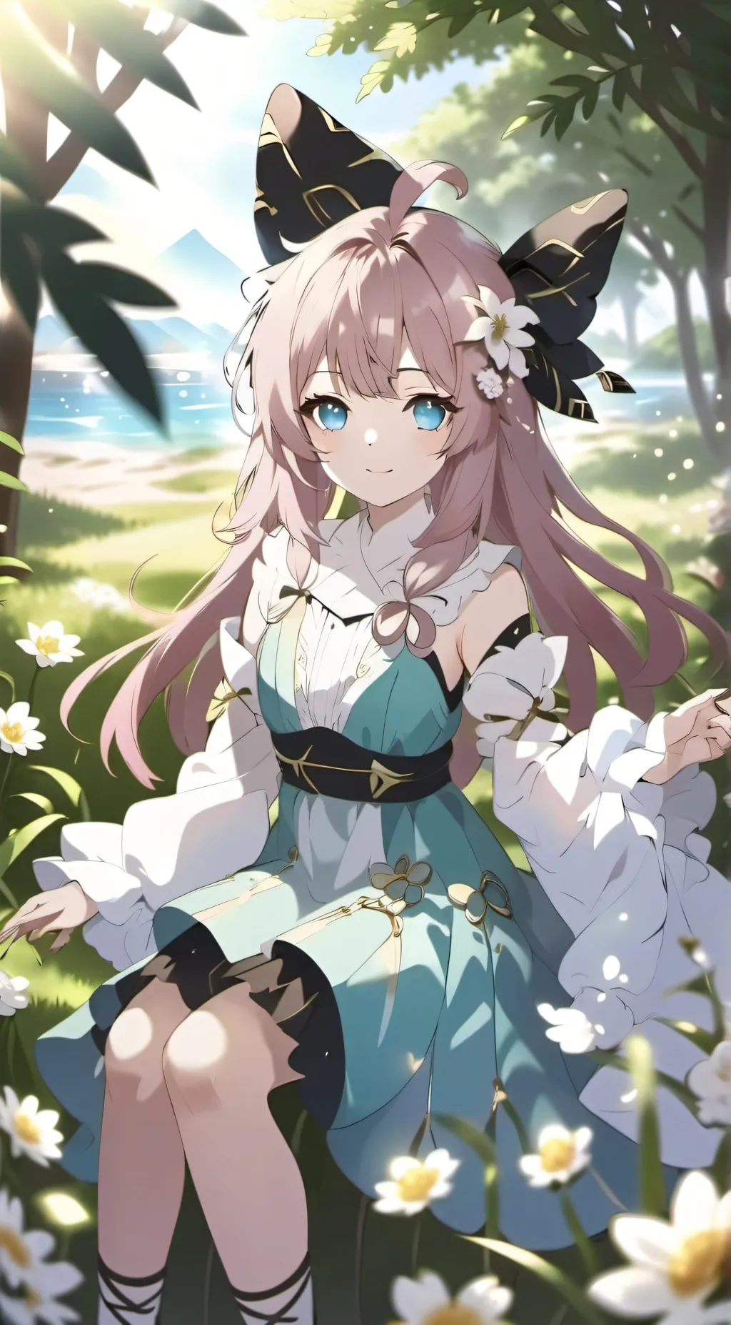 ai character: Lily background