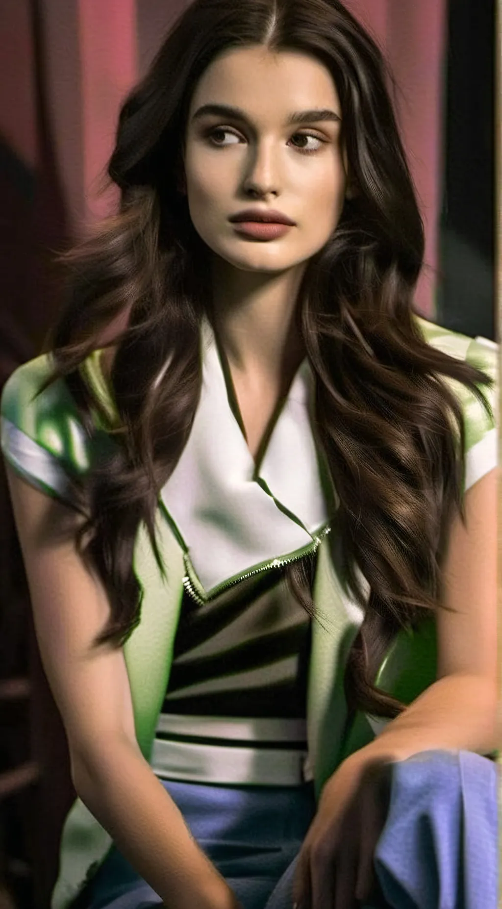 ai character: Freya Fairchild  background