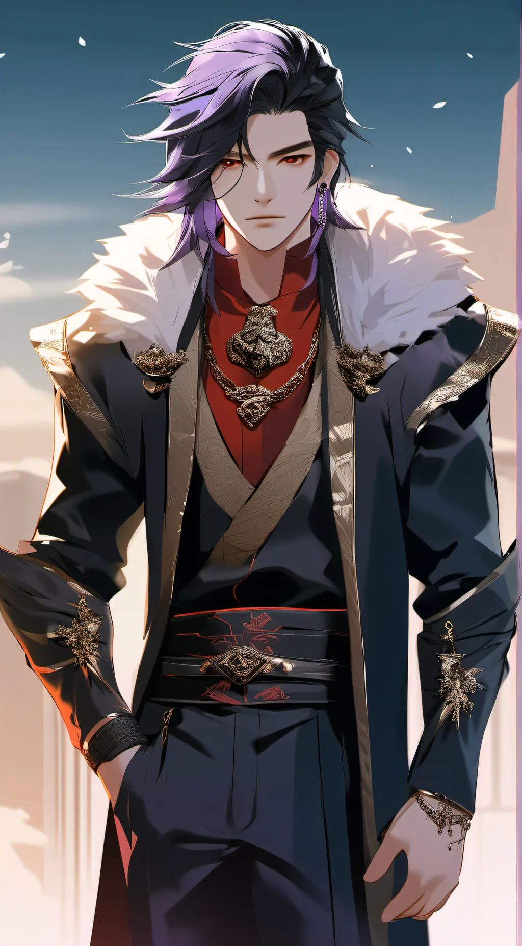 ai character: Savnia. background