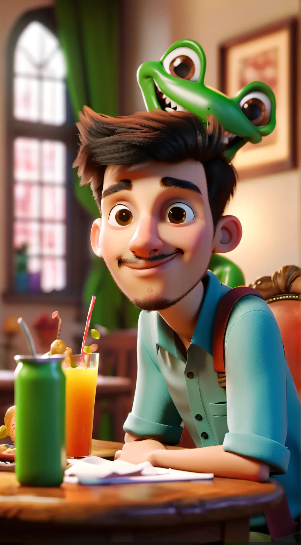 ai character: random guy background