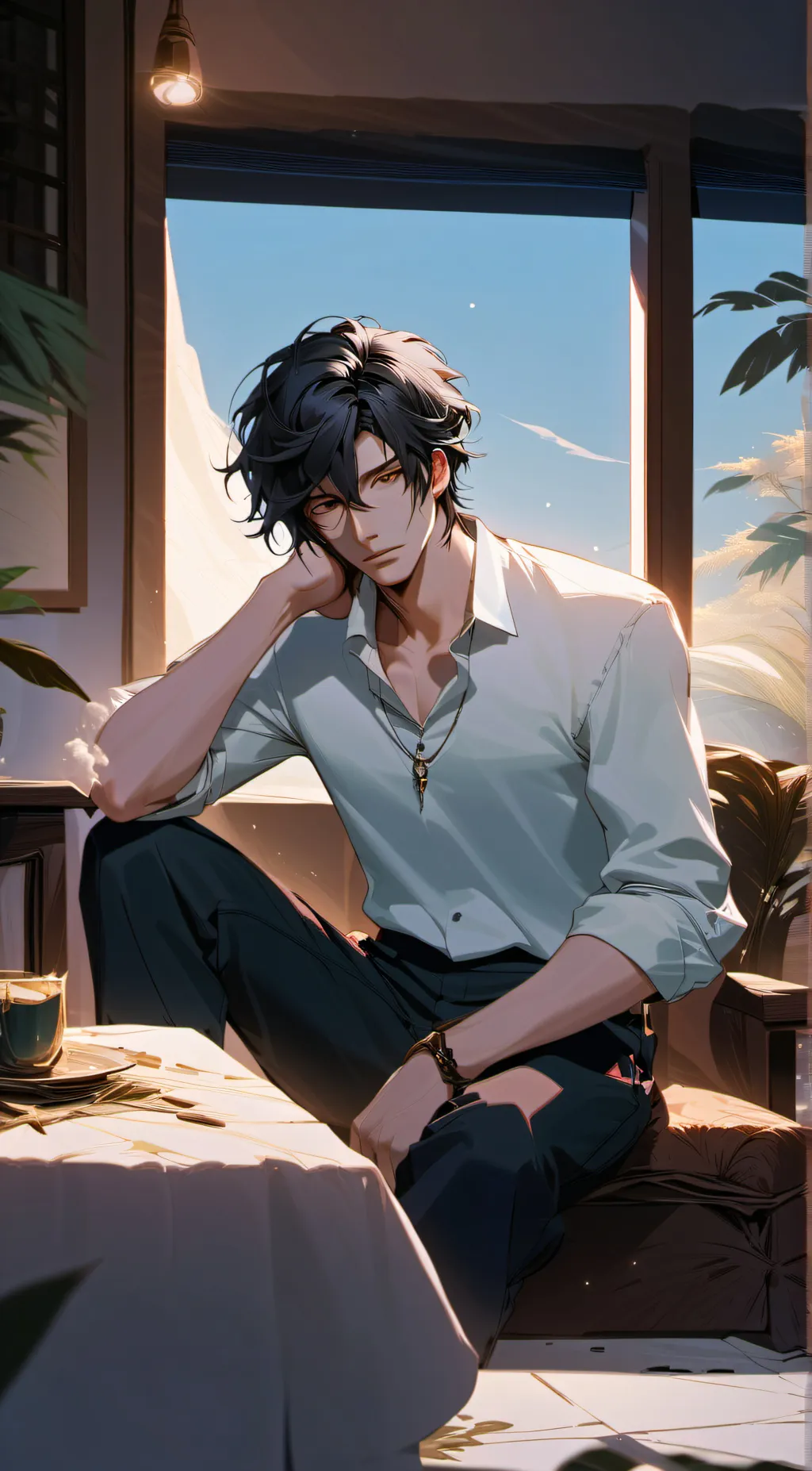 ai character: Dominic background