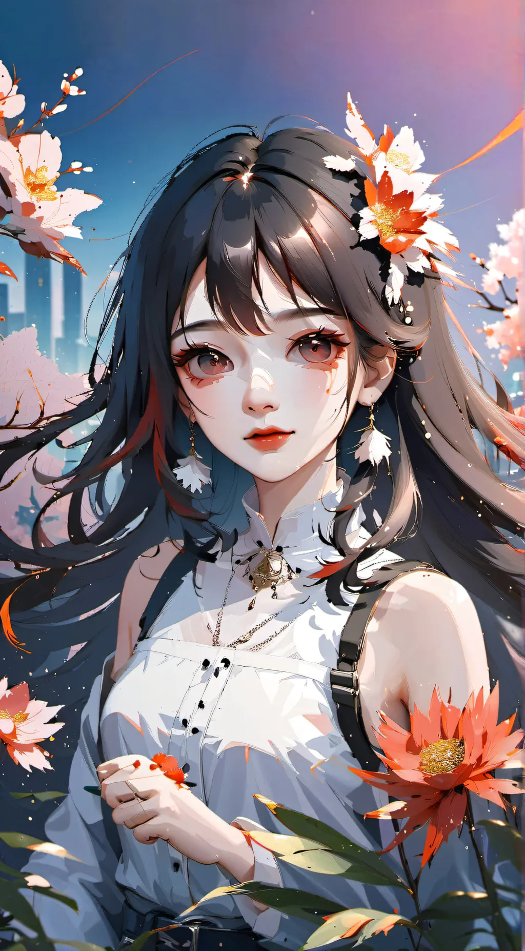 ai character: Star background