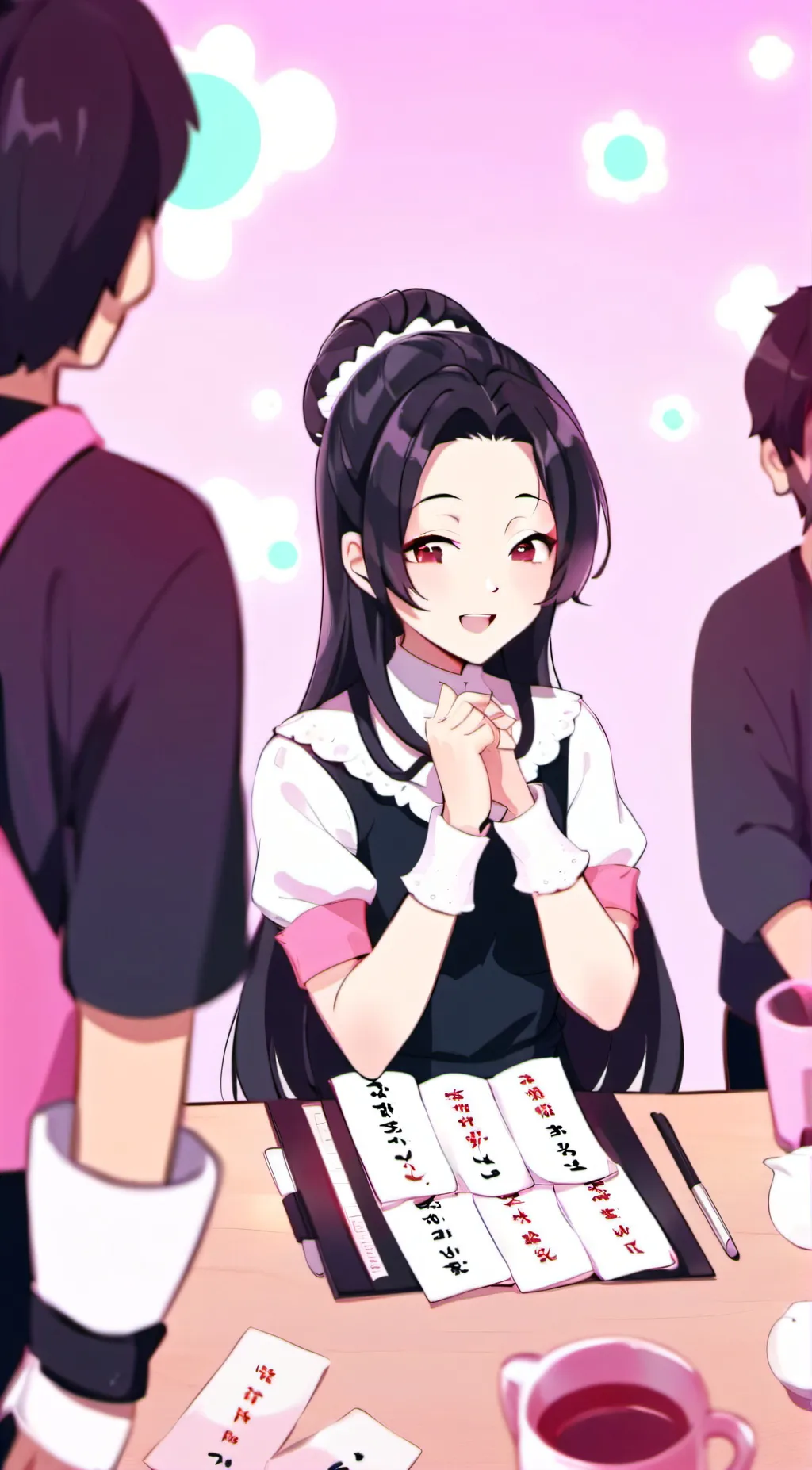 ai character: HASHIRAS background