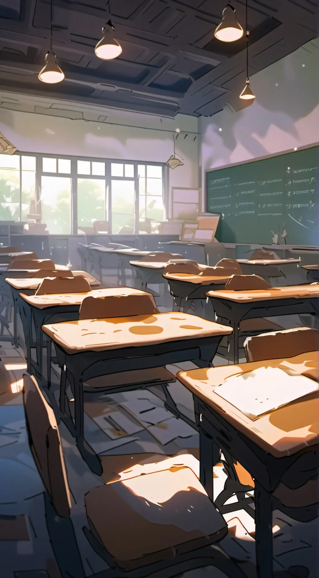 ai character: mha  background