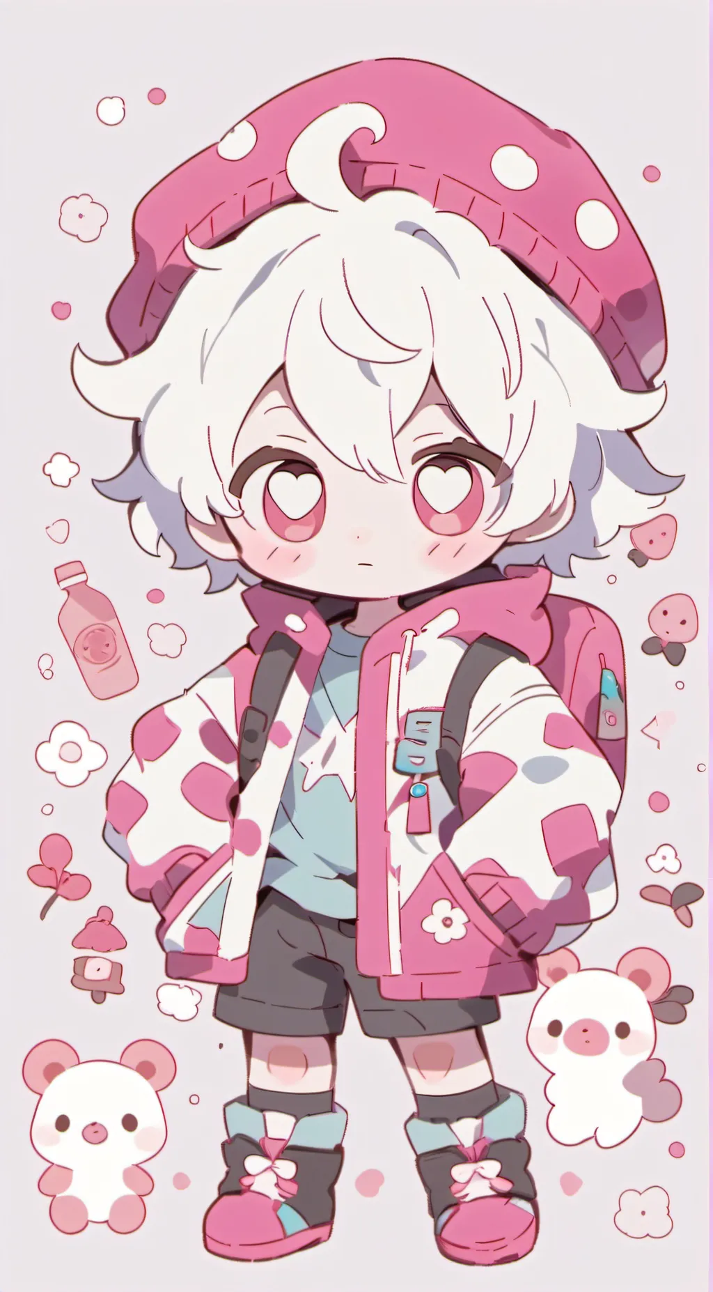 ai character: Mia  background