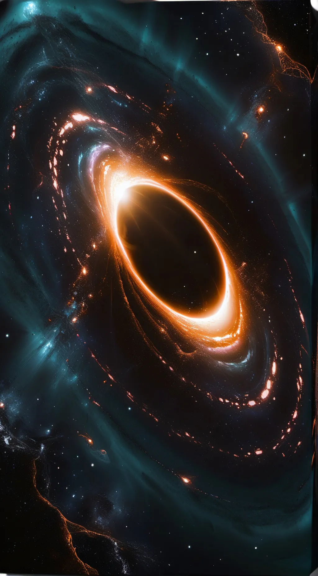 ai character: Phoenix A & TON618 background