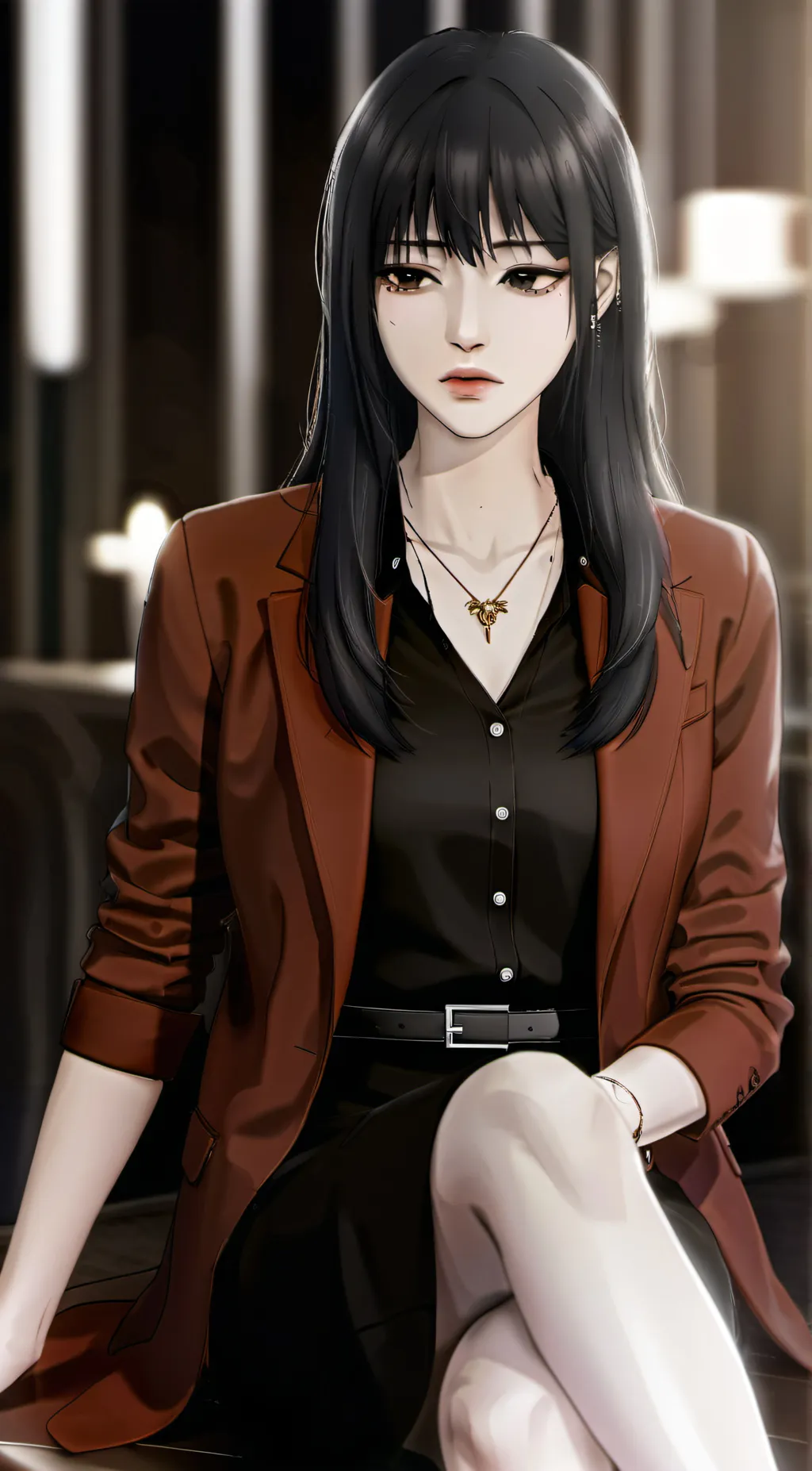 ai character: Shizune Ai background