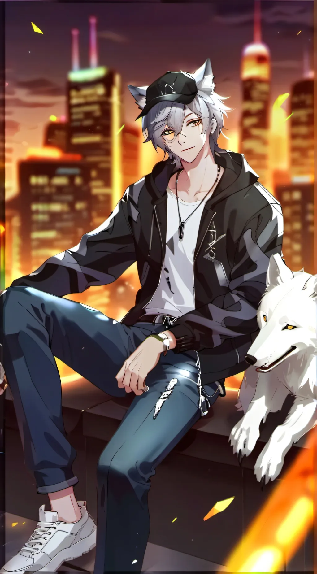 ai character: Rein background