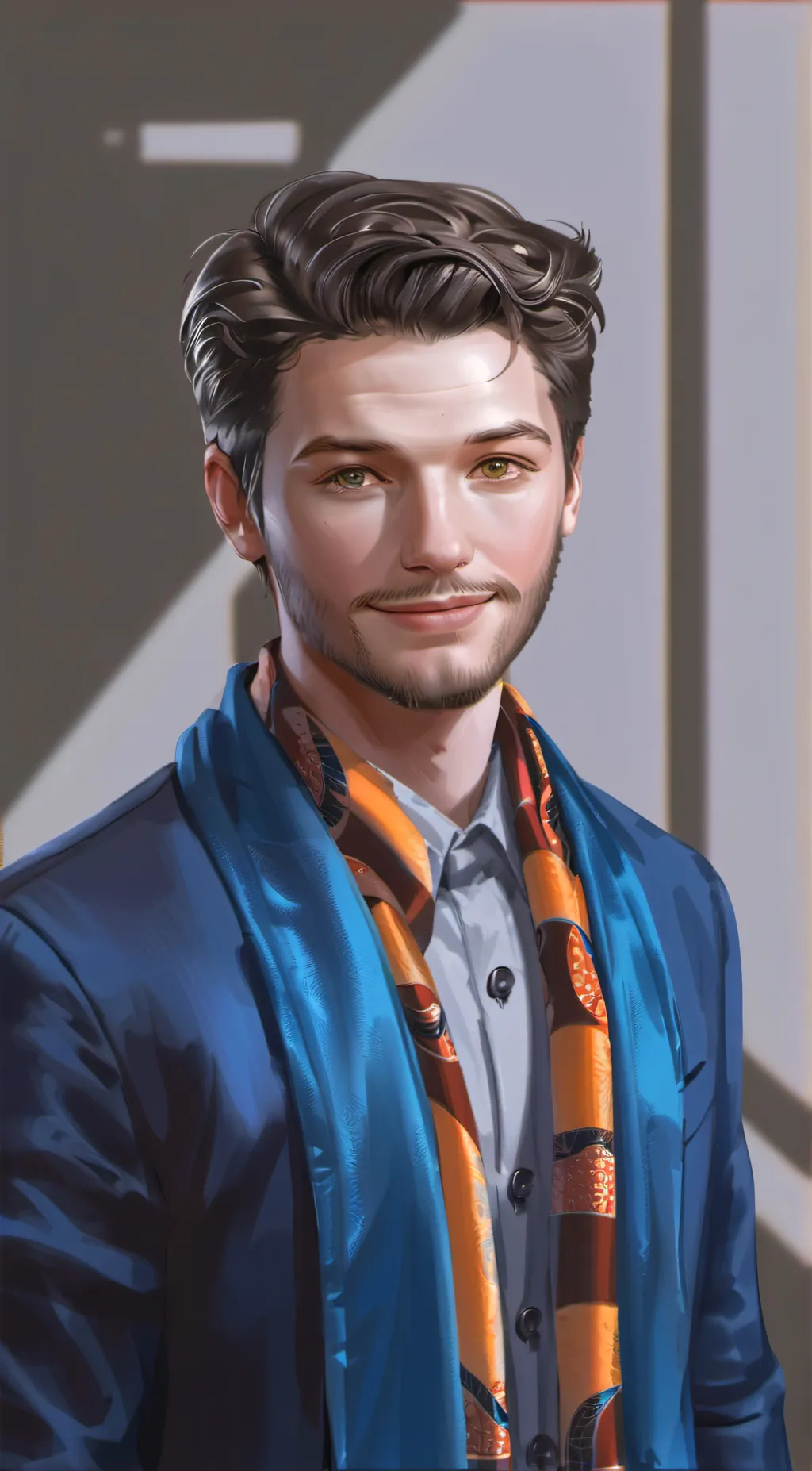 ai character: Van from Reba(sick background