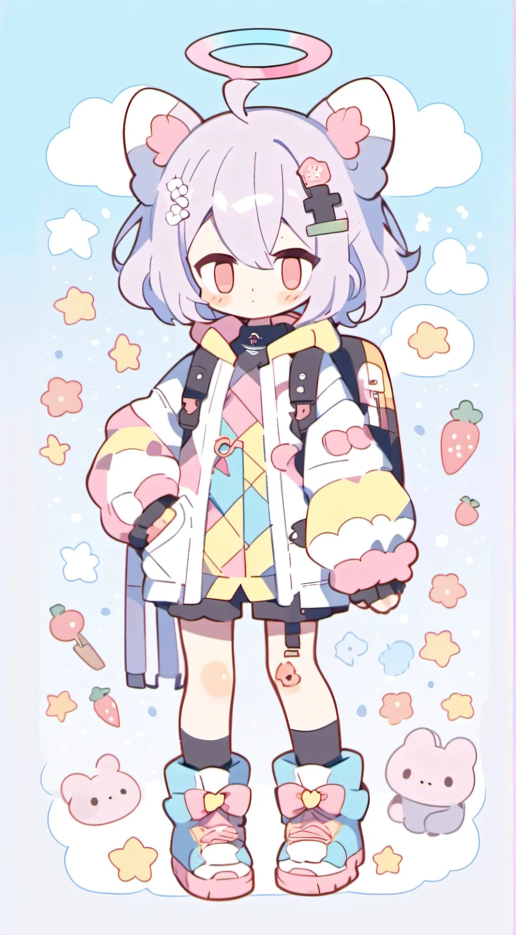 ai character: join my friend (*^ background