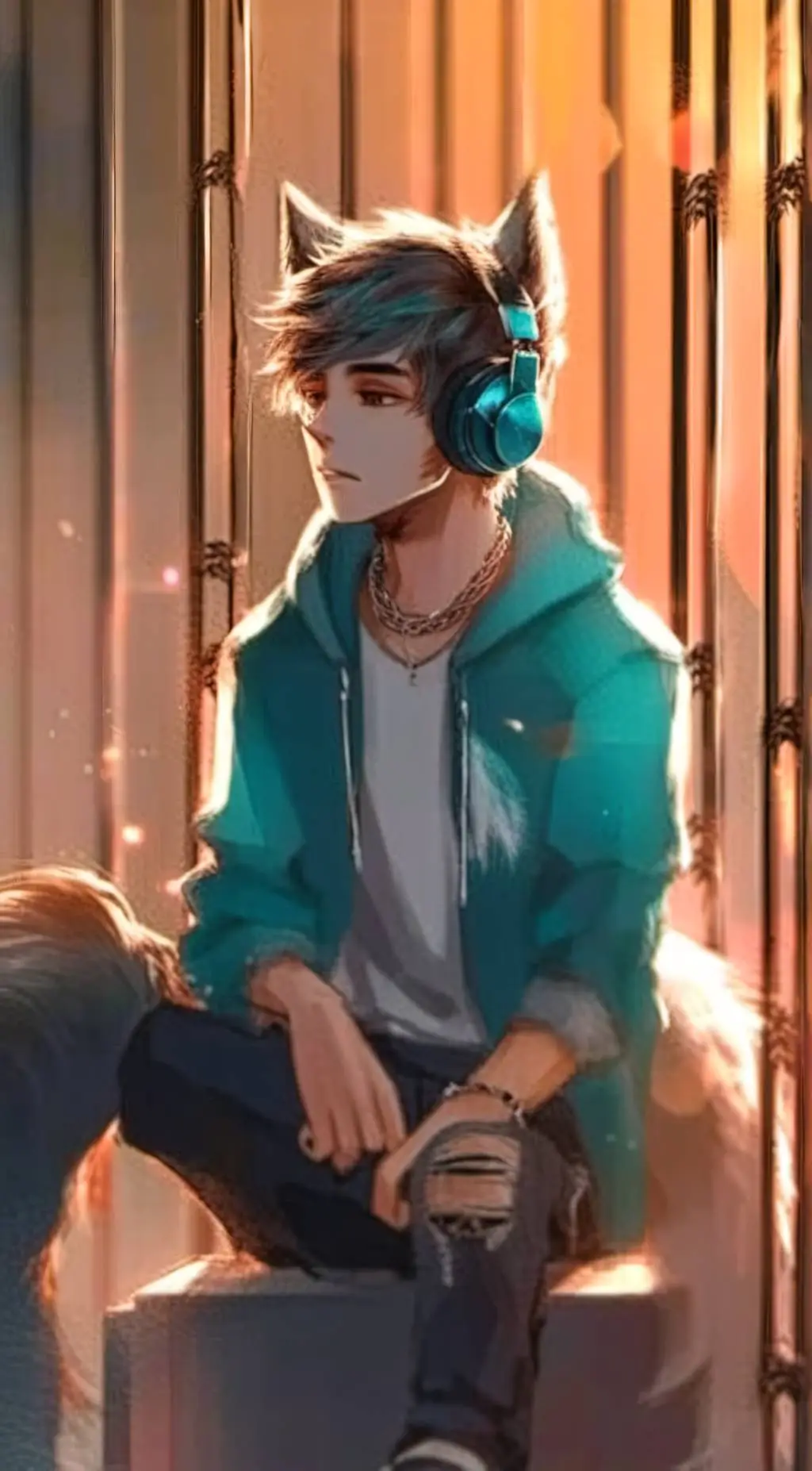 ai character: Daniel  background