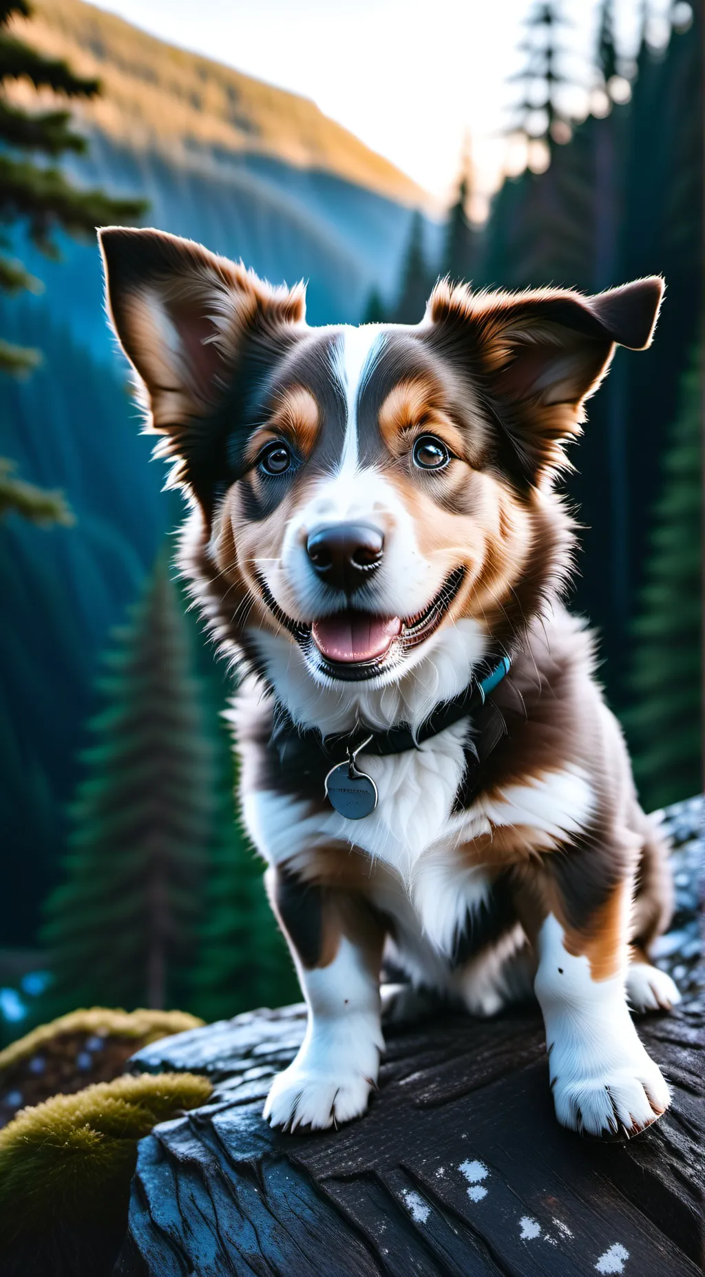 ai character: Marney the puppy background