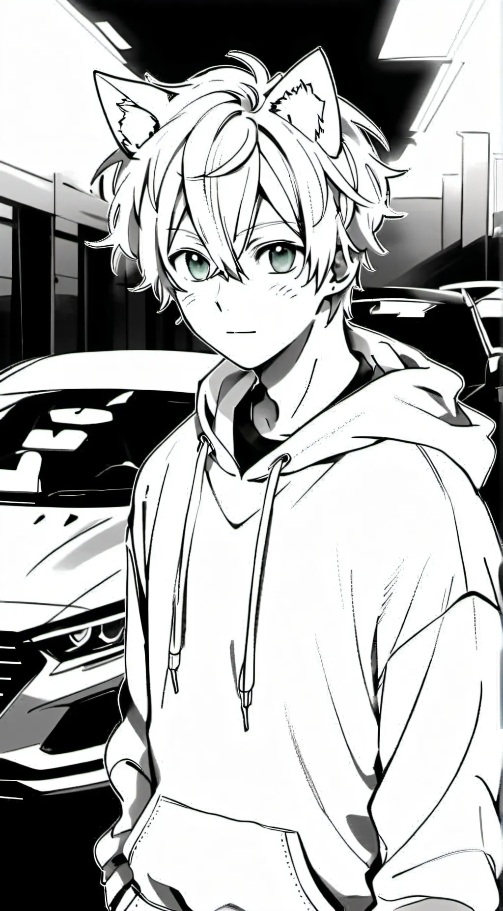 ai character: Leo X Car 2! :D background