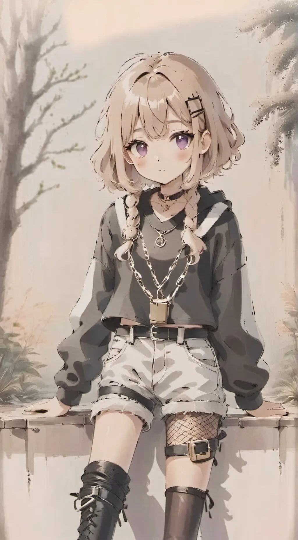 ai character: MHA live background