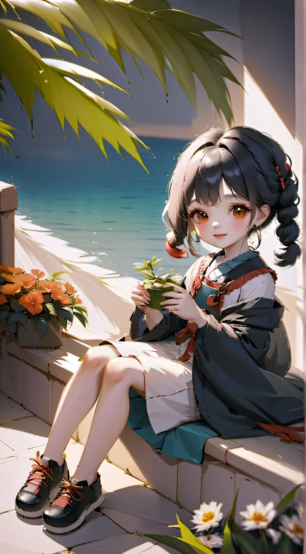 ai character: Nia background