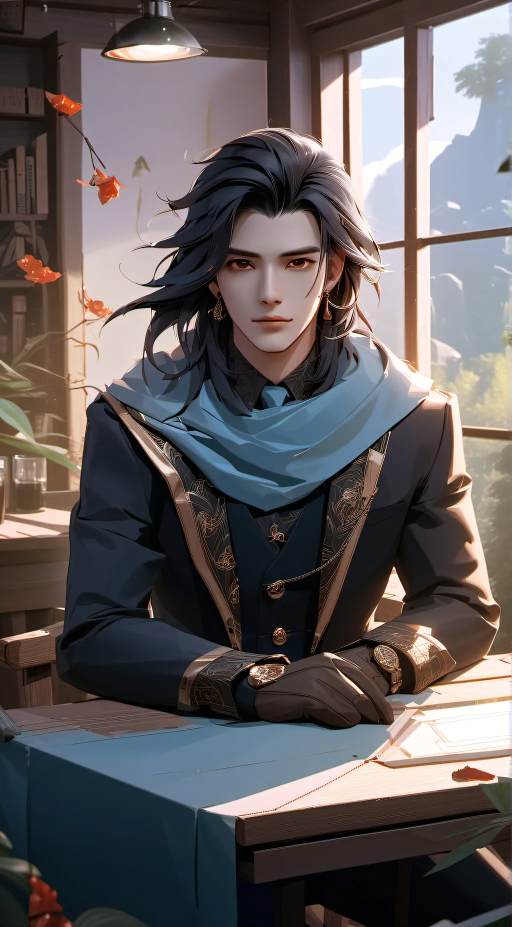 ai character: Lucas background