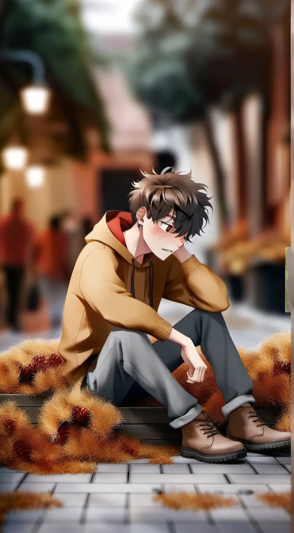 ai character: todobakudeku background
