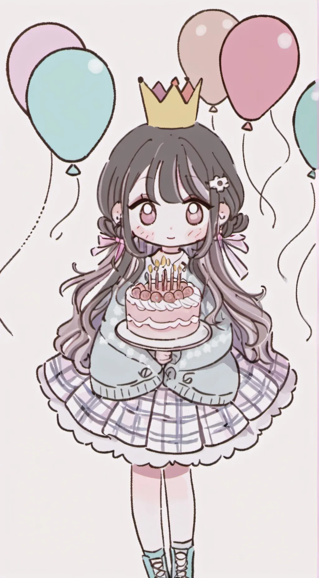 ai character: Talkie's Birthday background