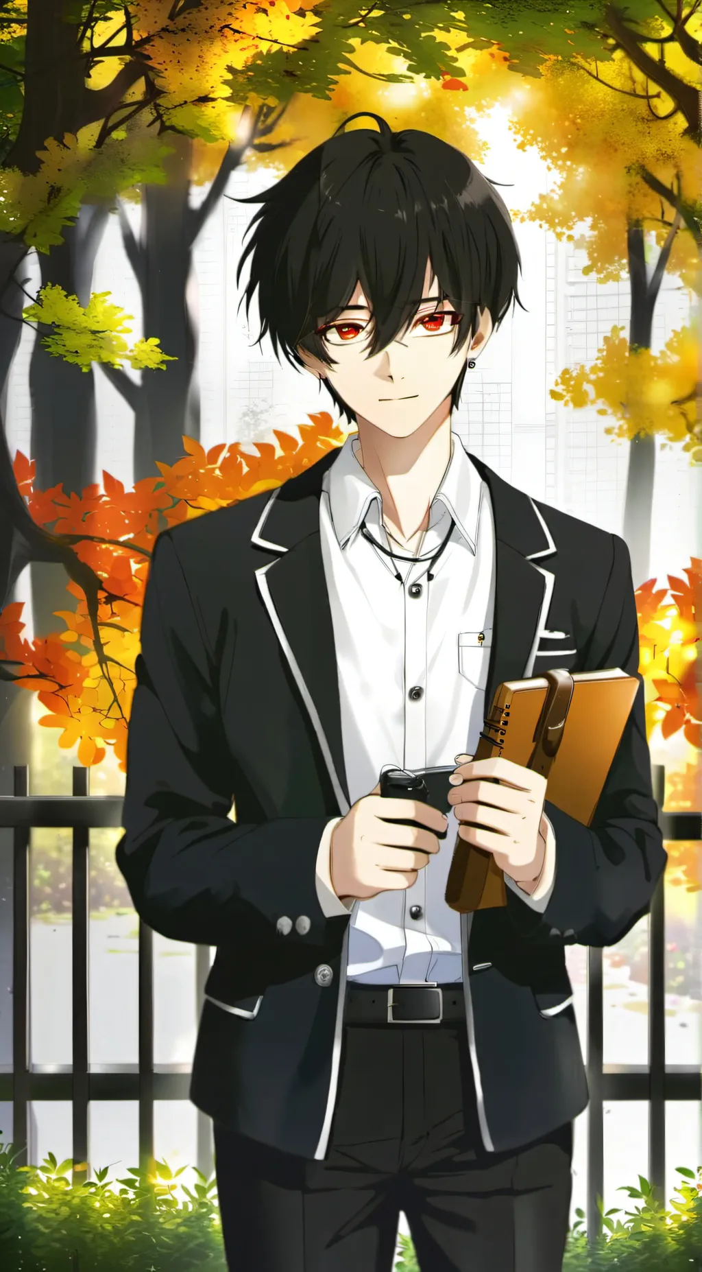 ai character: Oliver background