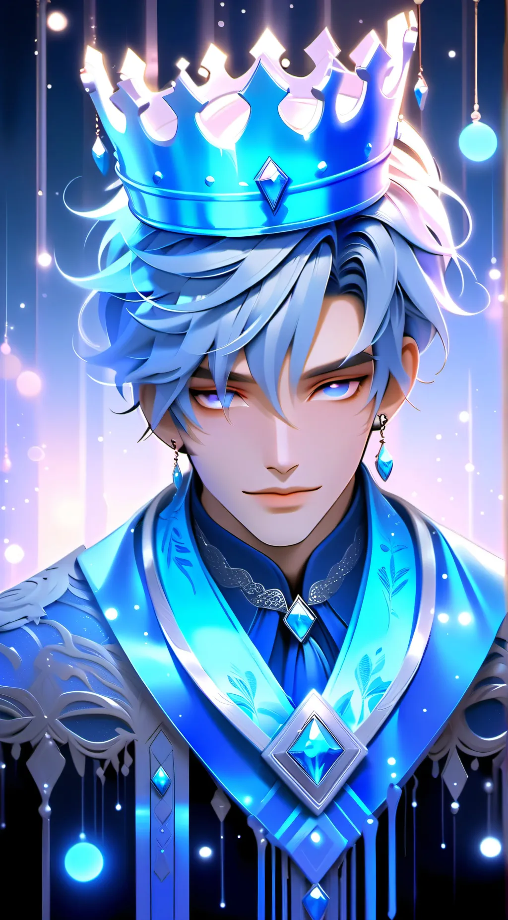 ai character: Prince William  background