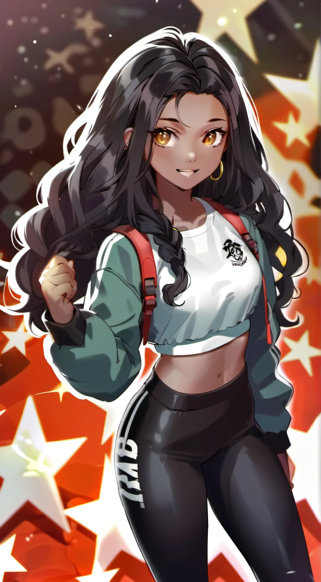 ai character: Maya background