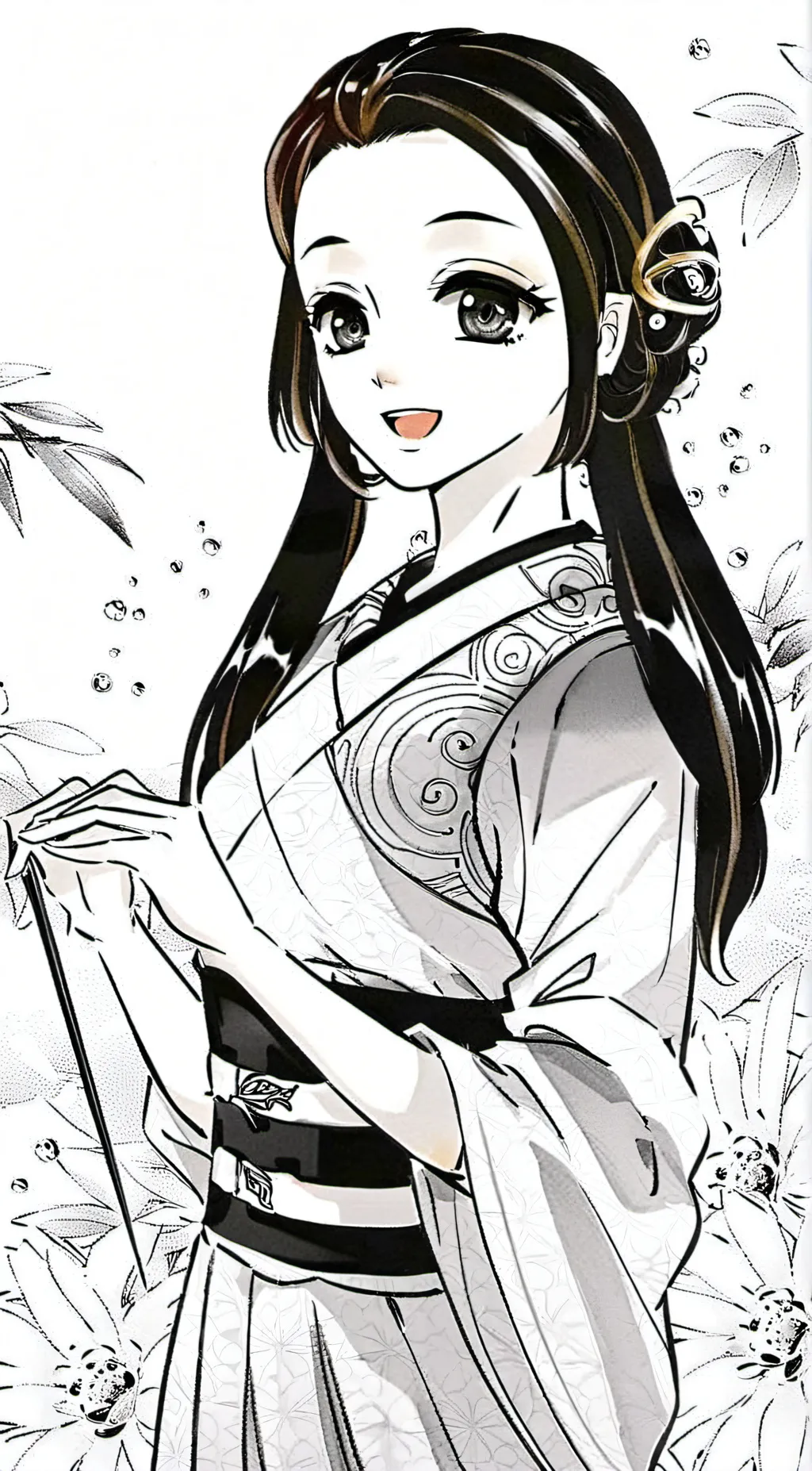 ai character: Hashiras background