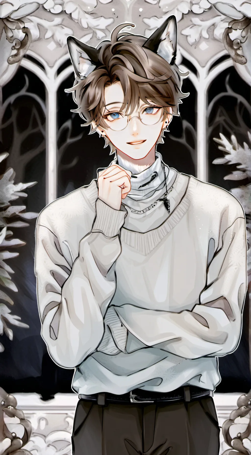 ai character: Jackson Lewis  background