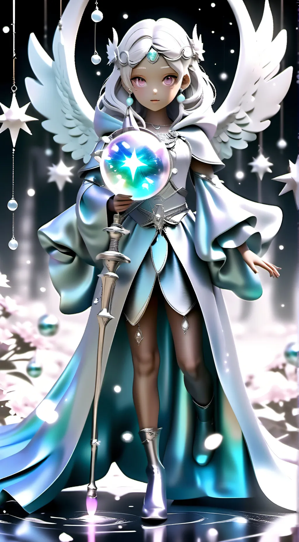 ai character: Lily  background