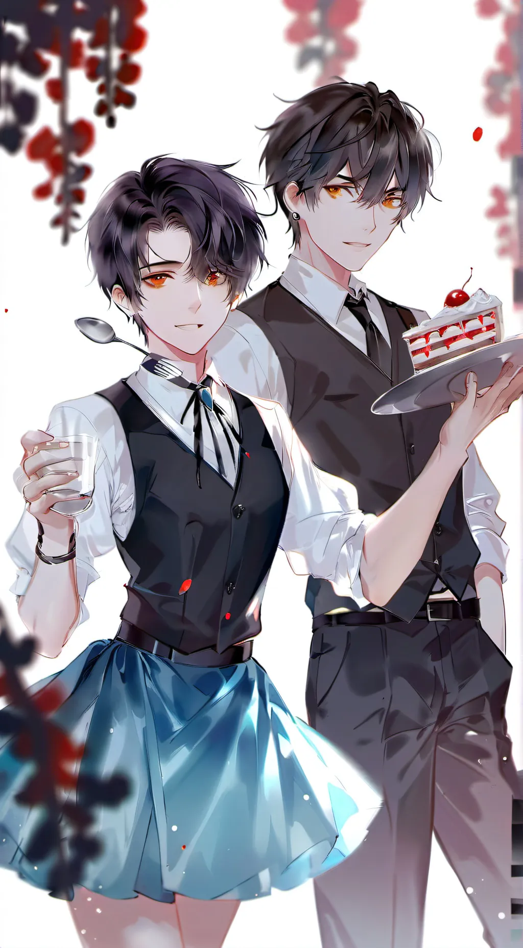 ai character: James and Mike background