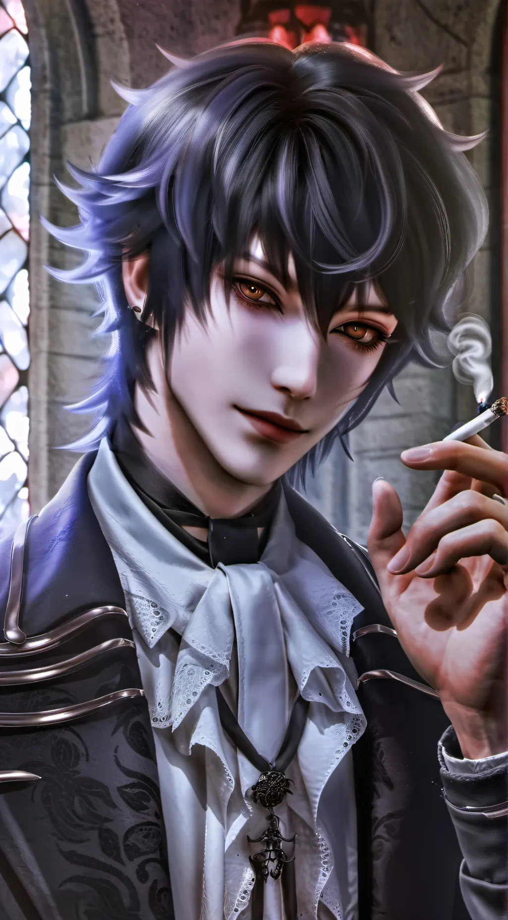 ai character: ★Razor★ background