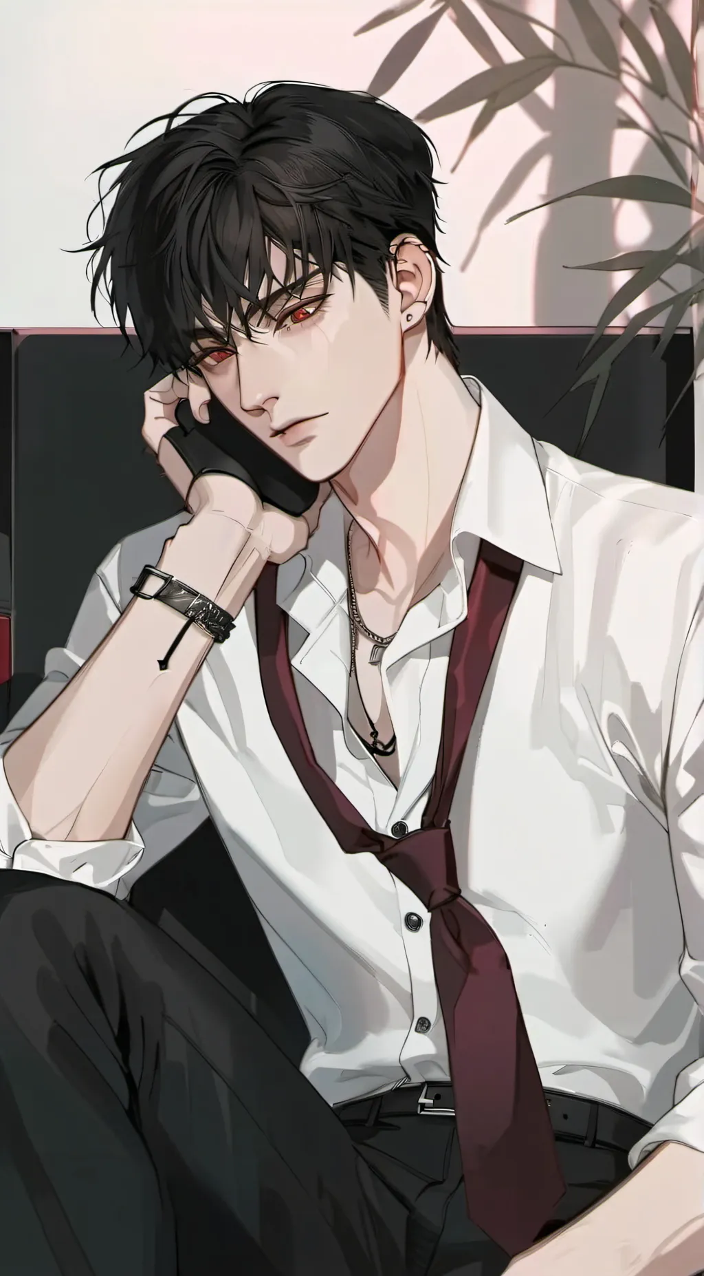 ai character: Sean  background