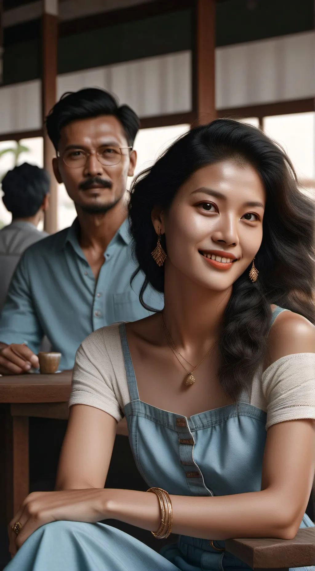 ai character: madde background